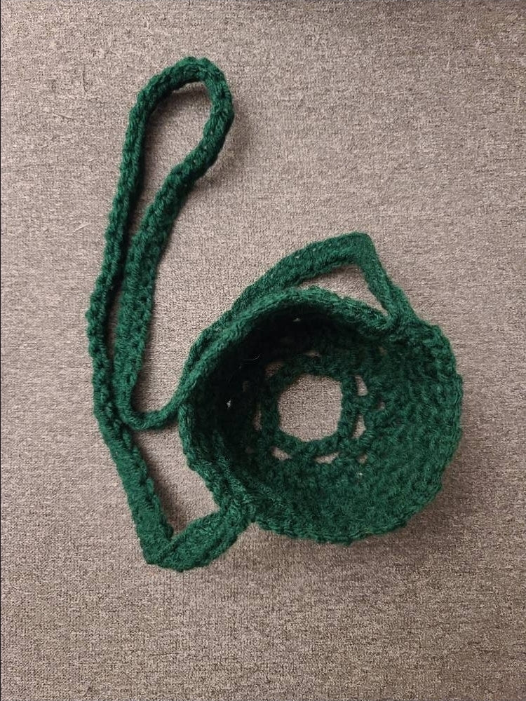 Crochet Wine Glass Lanyard, holder, cozy, handmade
